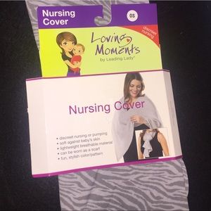 ✳️FREE w/Purchase✳️Zebra Print Nursing Cover 🤱🏻